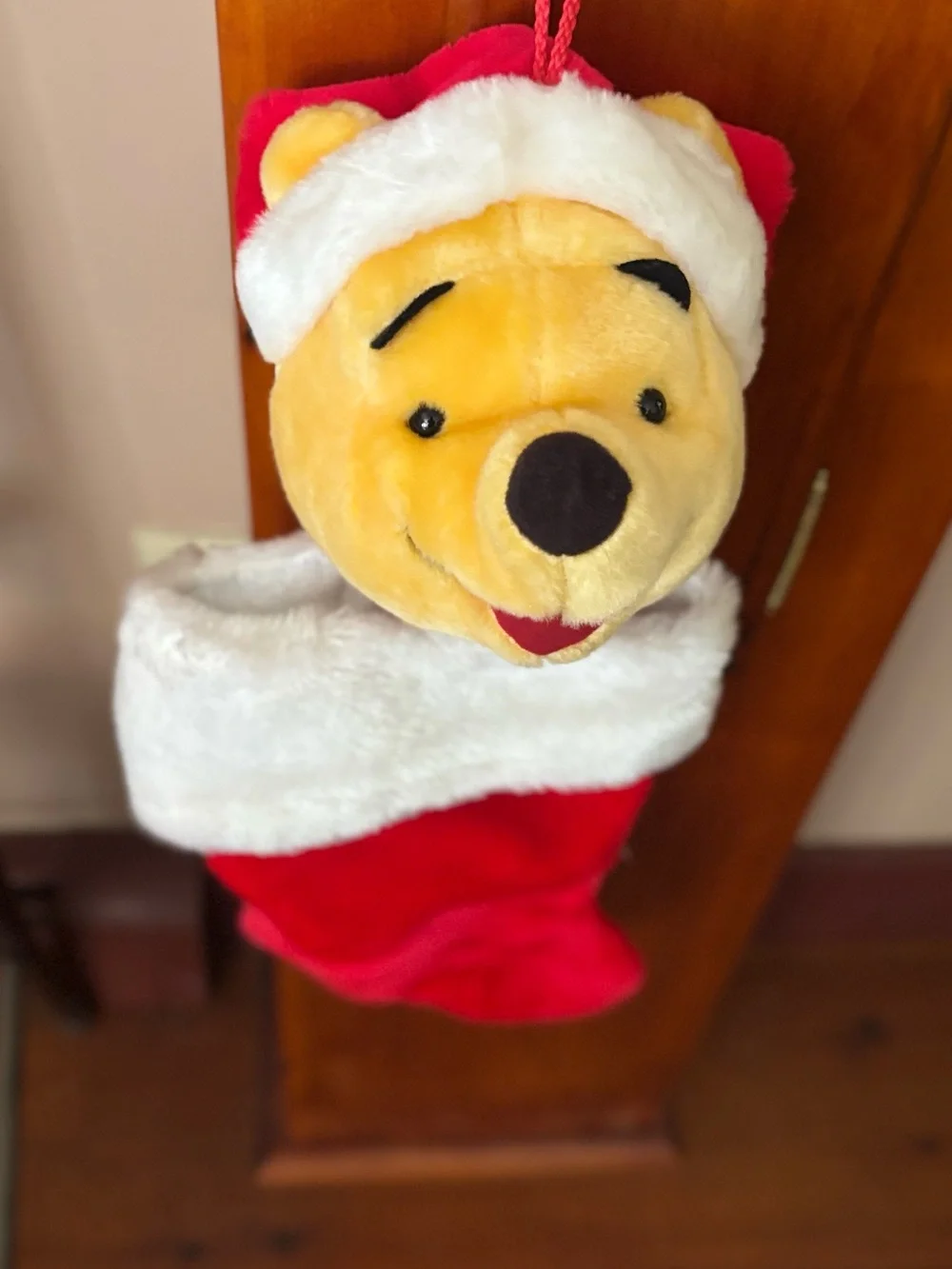 Winnie the Pooh Christmas stocking